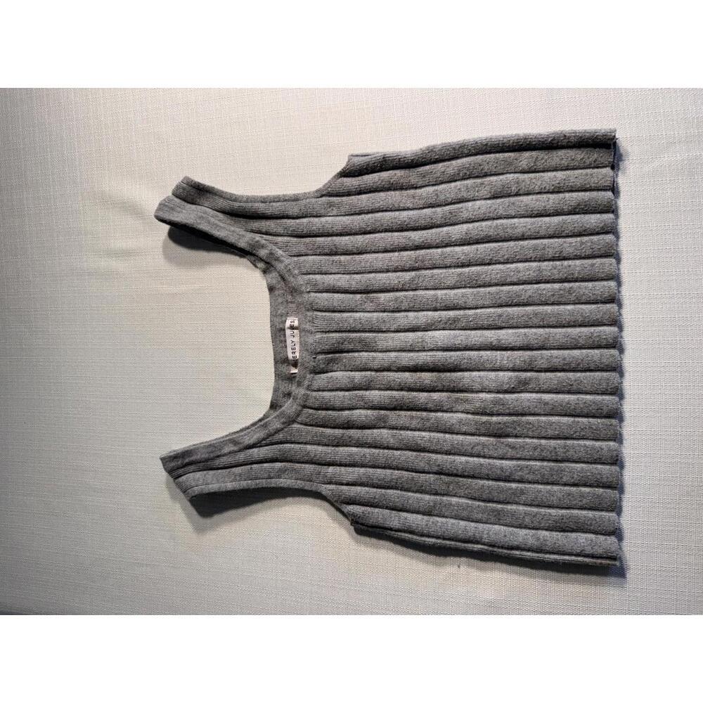 Womens Co ord Gray Ribbed Set | S